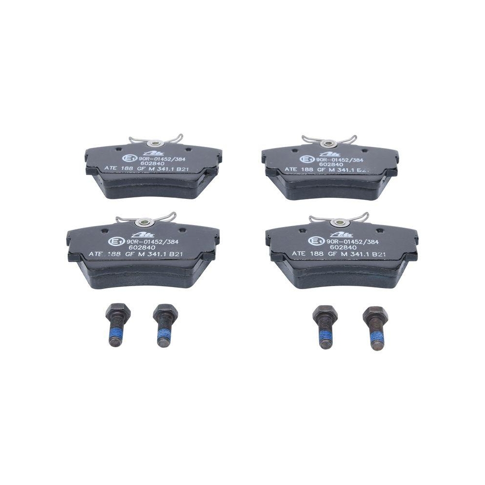 Bremsbelagsatz, Scheibenbremse ATE 13.0460-2840.2 f&uuml;r FIAT NISSAN OPEL RENAULT