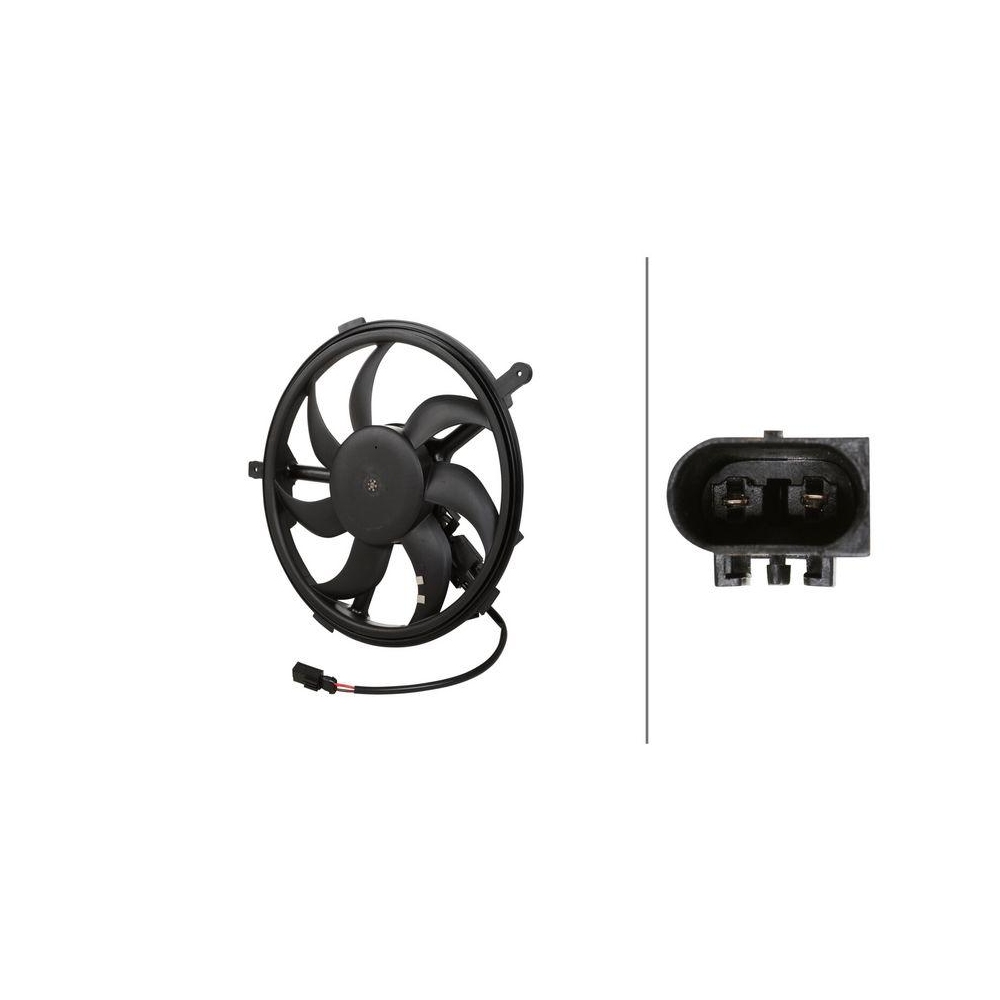 HELLA Lüfter, Motorkühlung 8EW 366 420-511 für BMW MINI