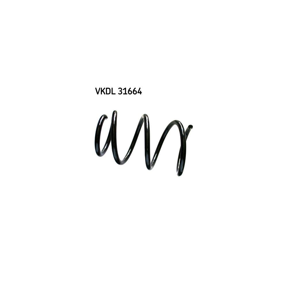 Fahrwerksfeder SKF VKDL 31664 f&uuml;r PORSCHE, Hinterachse
