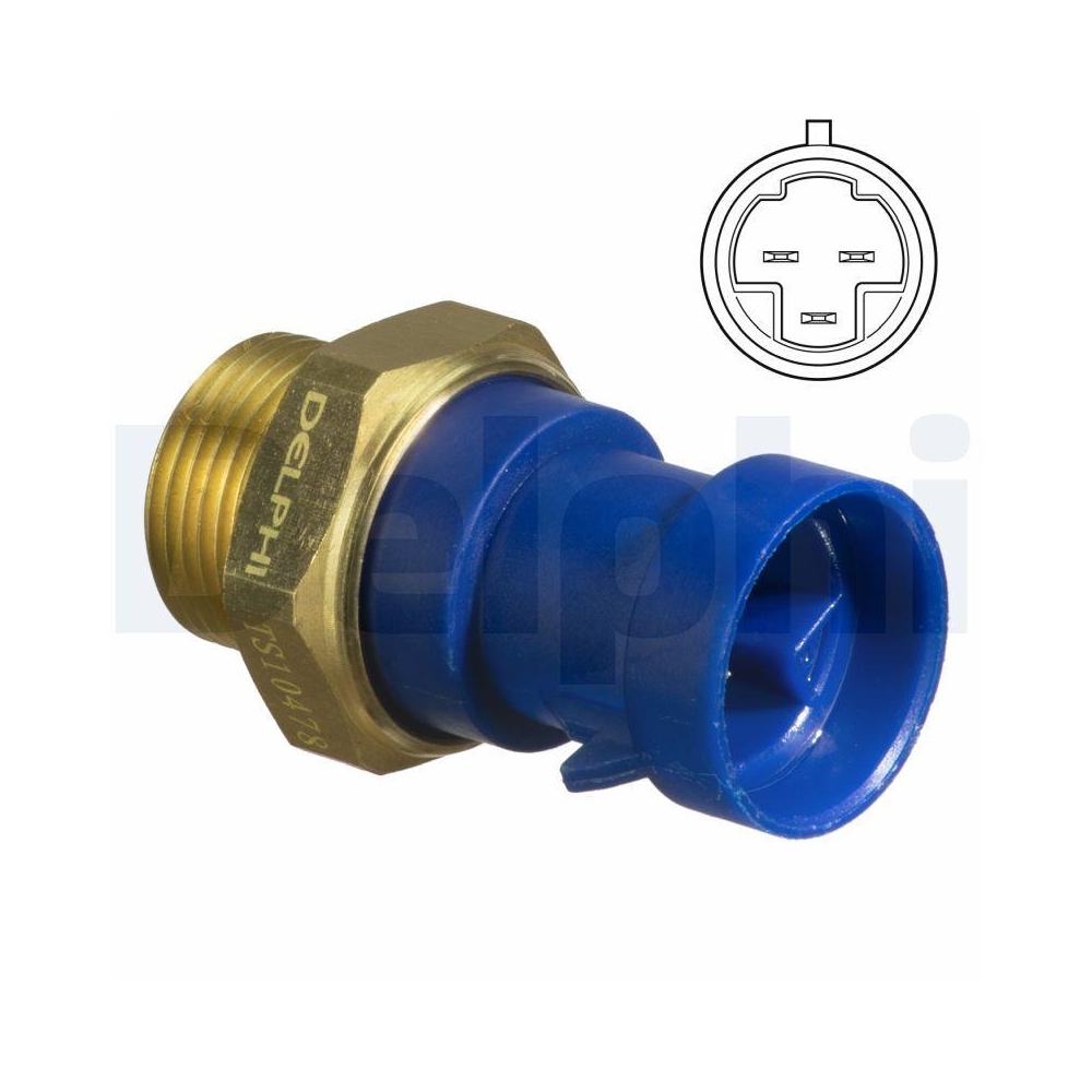 DELPHI TS10478 Temperaturschalter, K&uuml;hlerl&uuml;fter f&uuml;r ALFA ROMEO FIAT LANCIA