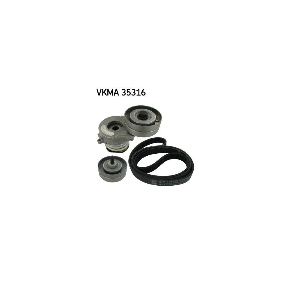 Keilrippenriemensatz SKF VKMA 35316 f&uuml;r BMW HONDA OPEL RENAULT VAUXHALL