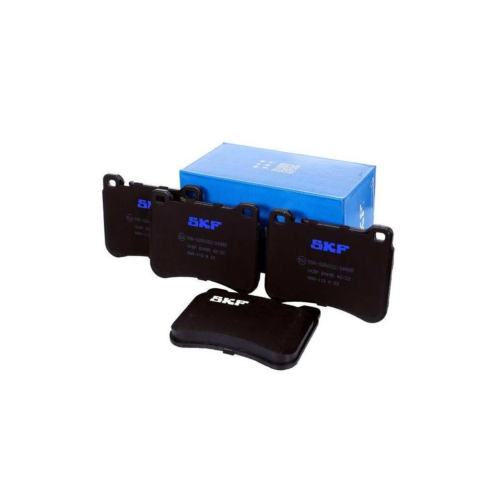 Bremsbelagsatz, Scheibenbremse SKF VKBP 80495 f&uuml;r MERCEDES-BENZ, Vorderachse