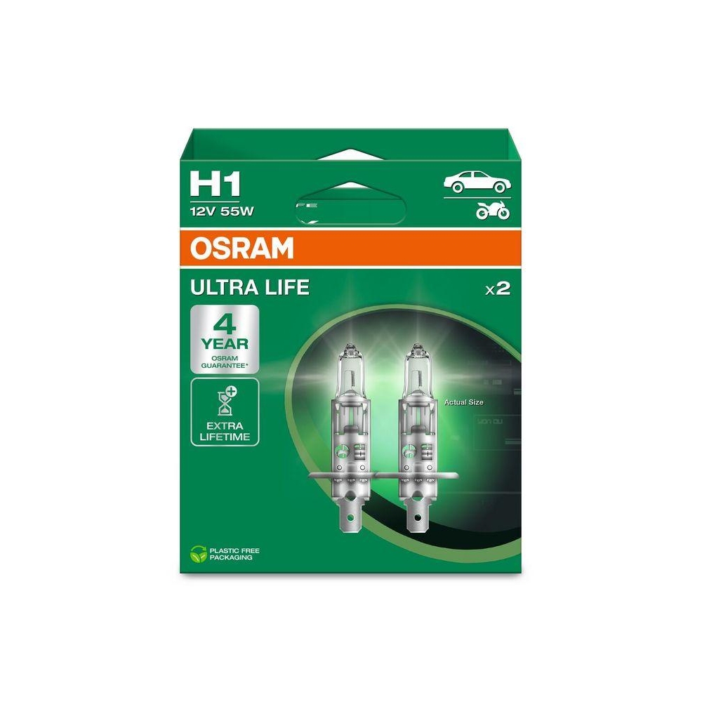 Glühlampe, Abbiegescheinwerfer ams-OSRAM 64150ULT-2HB ULTRA LIFE für