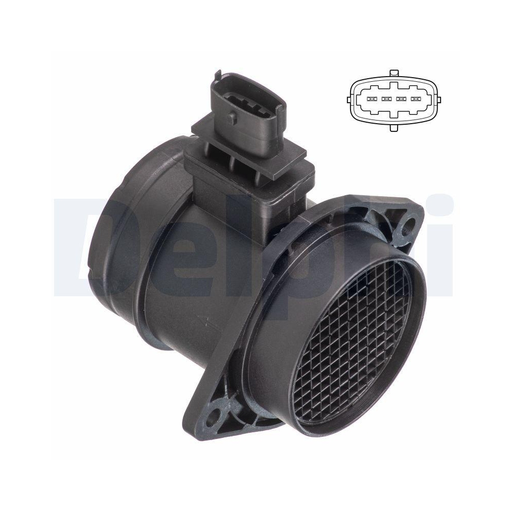 DELPHI AF10632-12B1 Luftmassenmesser f&uuml;r FIAT