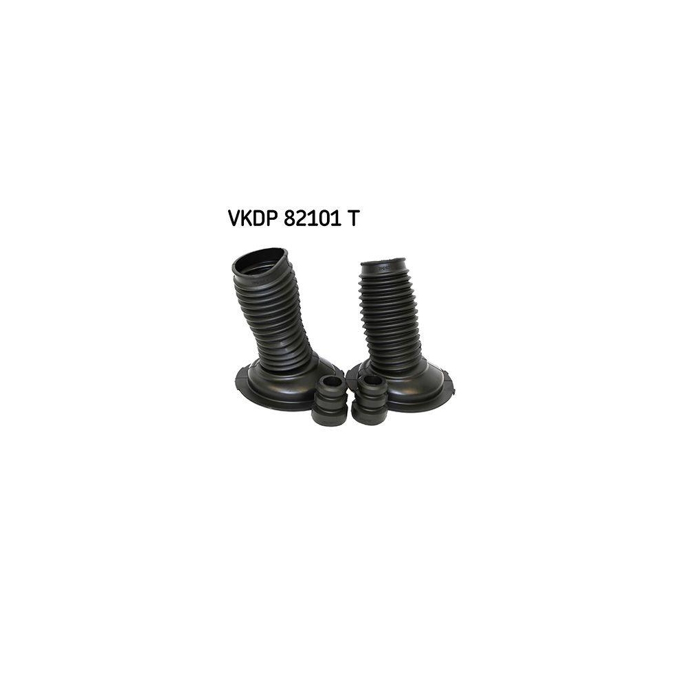 Staubschutzsatz, Sto&szlig;d&auml;mpfer SKF VKDP 82101 T f&uuml;r TOYOTA, Vorderachse