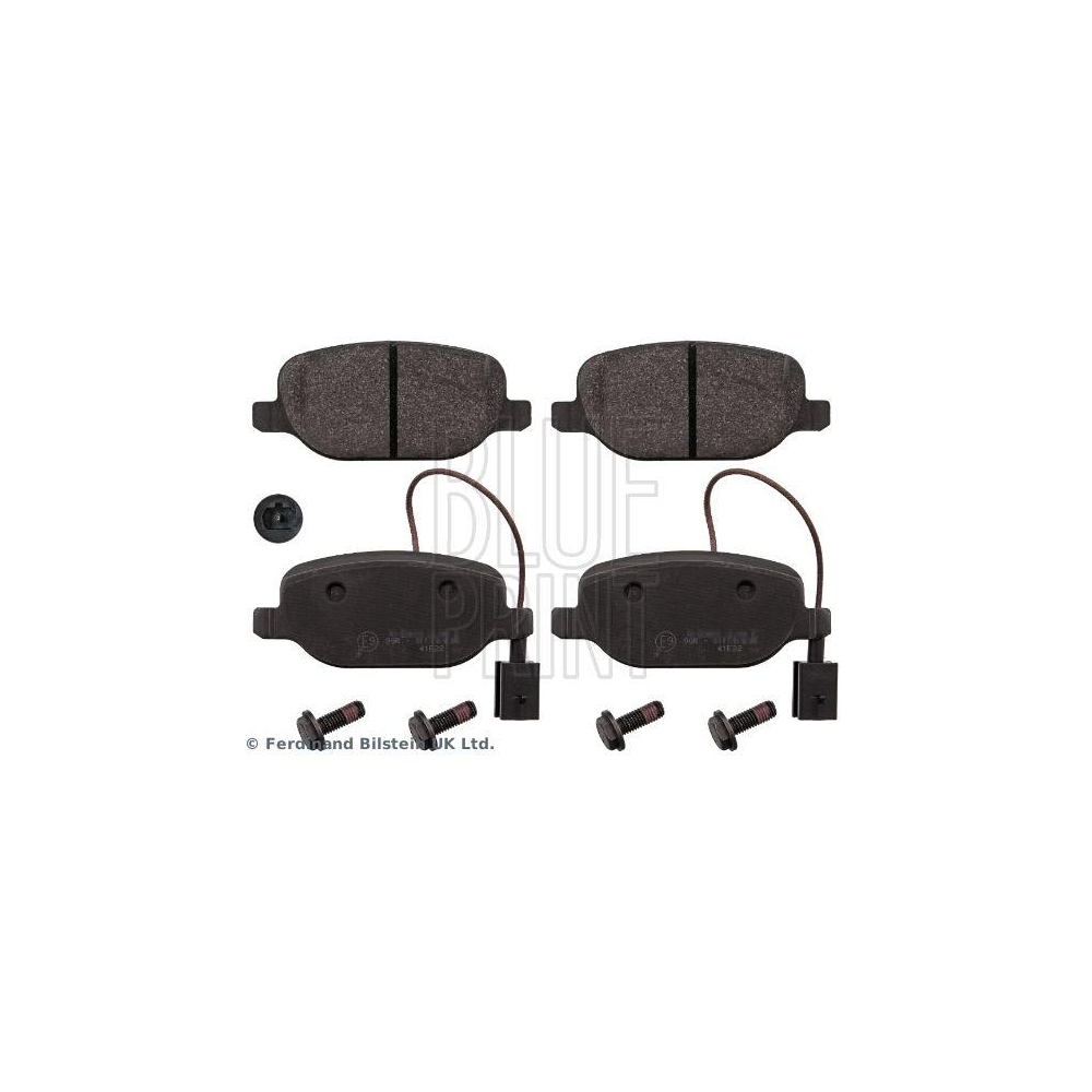Bremsbelagsatz, Scheibenbremse BLUE PRINT ADL144209 f&uuml;r ALFA ROMEO, Hinterachse