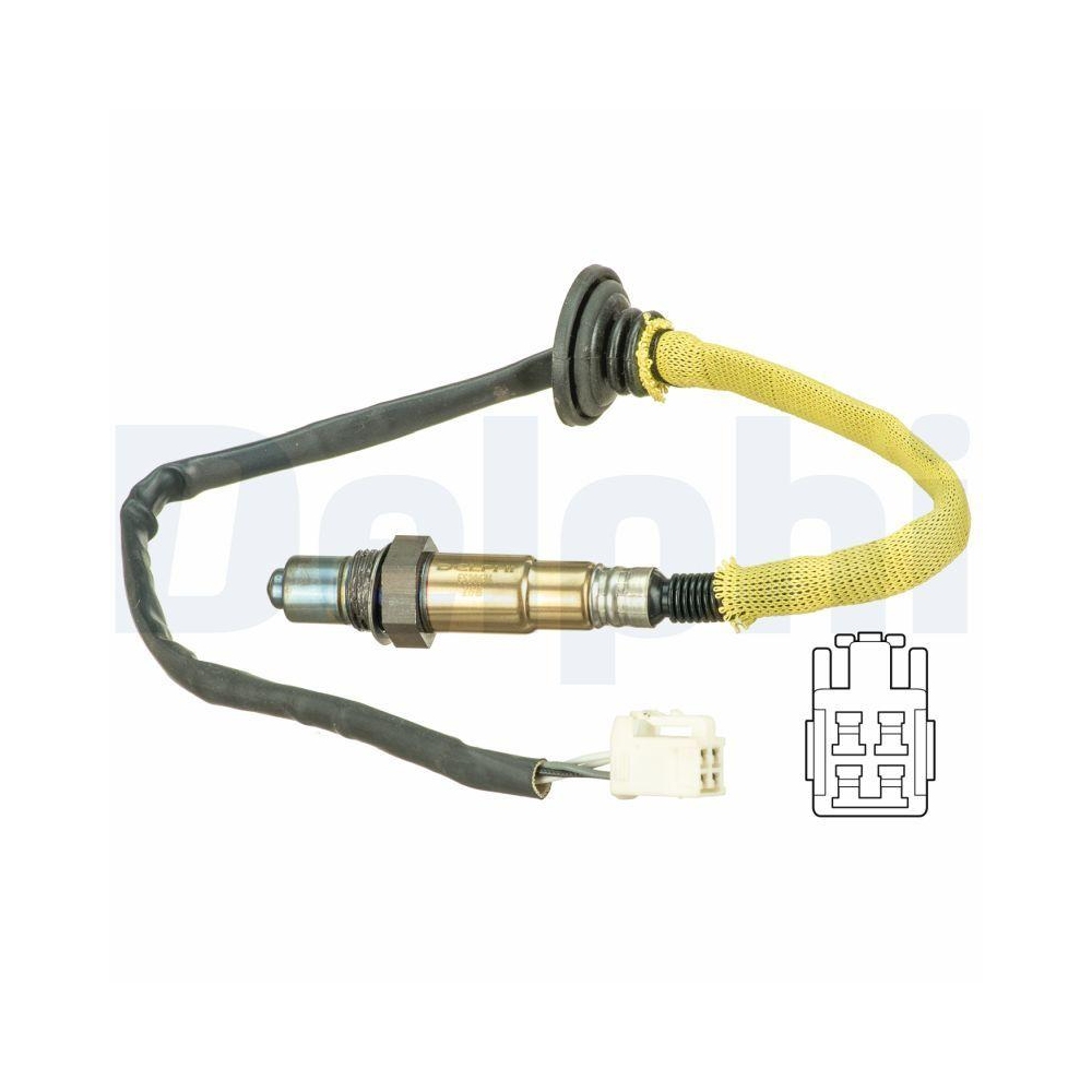 DELPHI ES20634-12B1 Lambdasonde f&uuml;r TOYOTA, nach Katalysator