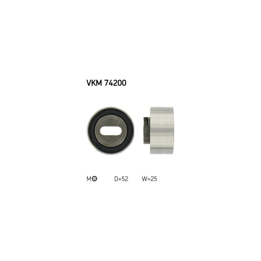 Spannrolle, Zahnriemen SKF VKM 74200 für MAZDA HYUNDAI KIA