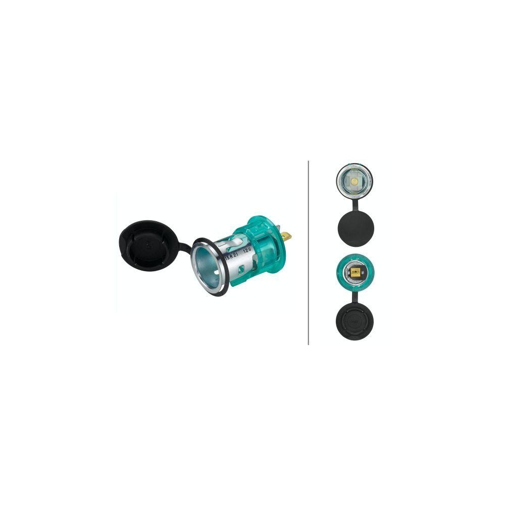 HELLA Steckdose 8JB 008 023-001 für DAF IVECO SCANIA TOYOTA VAN HOOL VOLVO FAUN