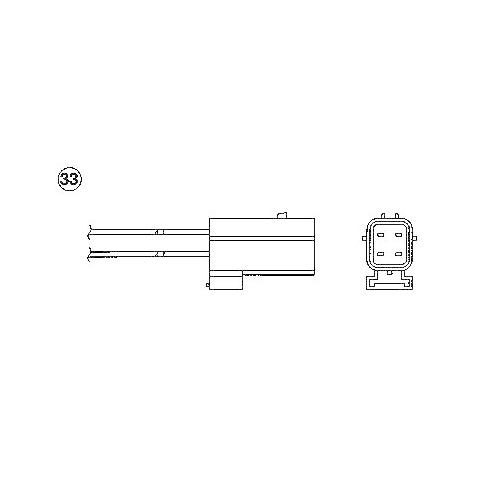 Lambdasonde NTK 97043 f&uuml;r