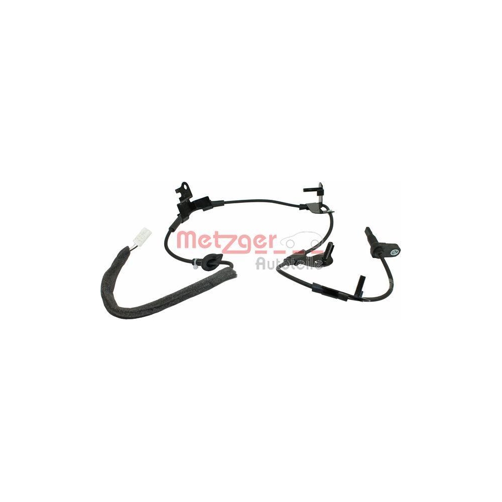 Sensor, Raddrehzahl METZGER 0900834 f&uuml;r TOYOTA, Hinterachse links