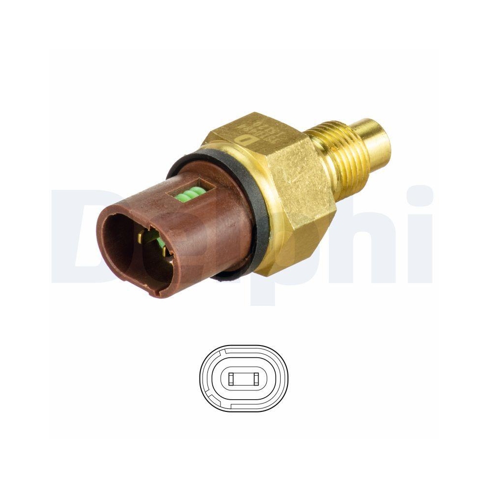 DELPHI TS10484 Sensor, Kühlmitteltemperatur für RENAULT