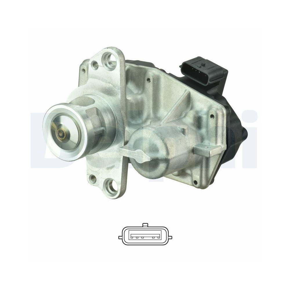 DELPHI EG10550-12B1 AGR-Ventil f&uuml;r MERCEDES-BENZ NISSAN OPEL RENAULT VAUXHALL
