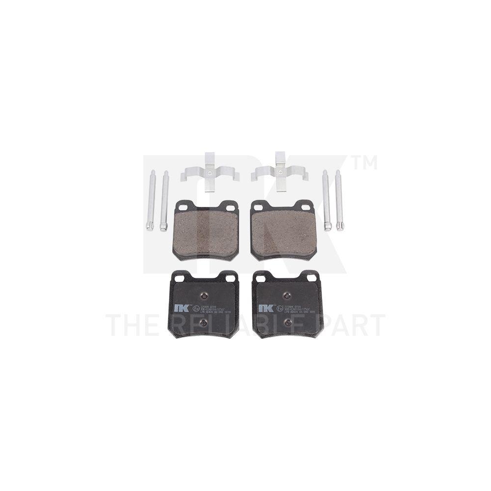 Bremsbelagsatz, Scheibenbremse NK 223604 f&uuml;r OPEL SAAB VAUXHALL CHEVROLET