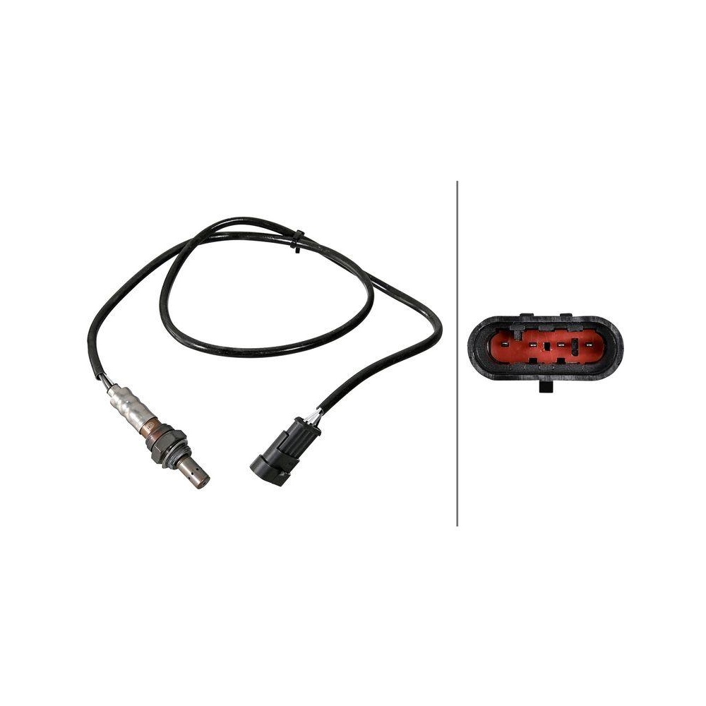 HELLA Lambdasonde 6PA 358 221-511 f&uuml;r ALFA ROMEO FIAT LANCIA, vor Katalysator