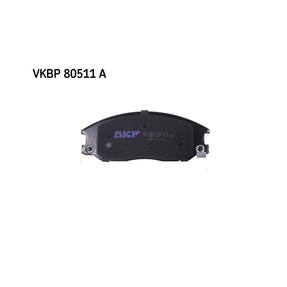 Bremsbelagsatz, Scheibenbremse SKF VKBP 80511 A für SSANGYONG HYUNDAI DAEWOO