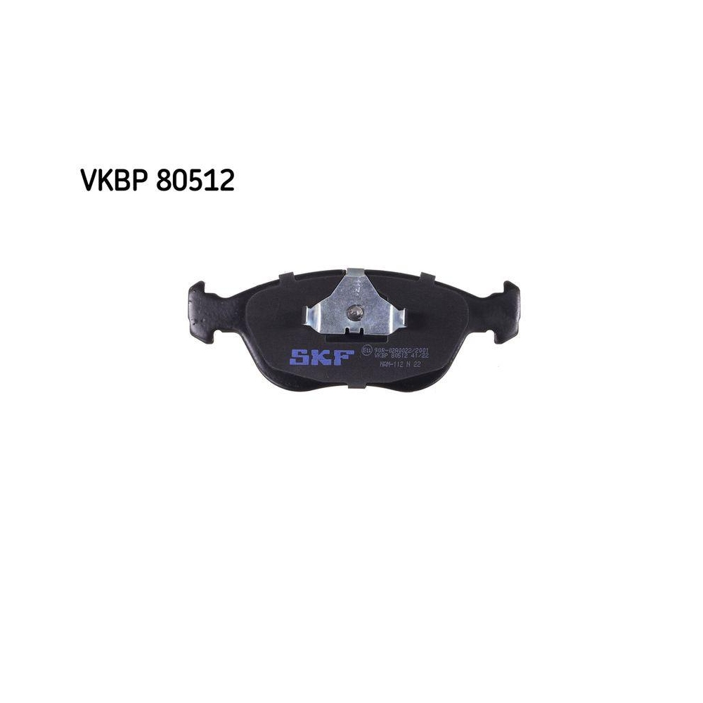 Bremsbelagsatz, Scheibenbremse SKF VKBP 80512 f&uuml;r VOLVO, Vorderachse