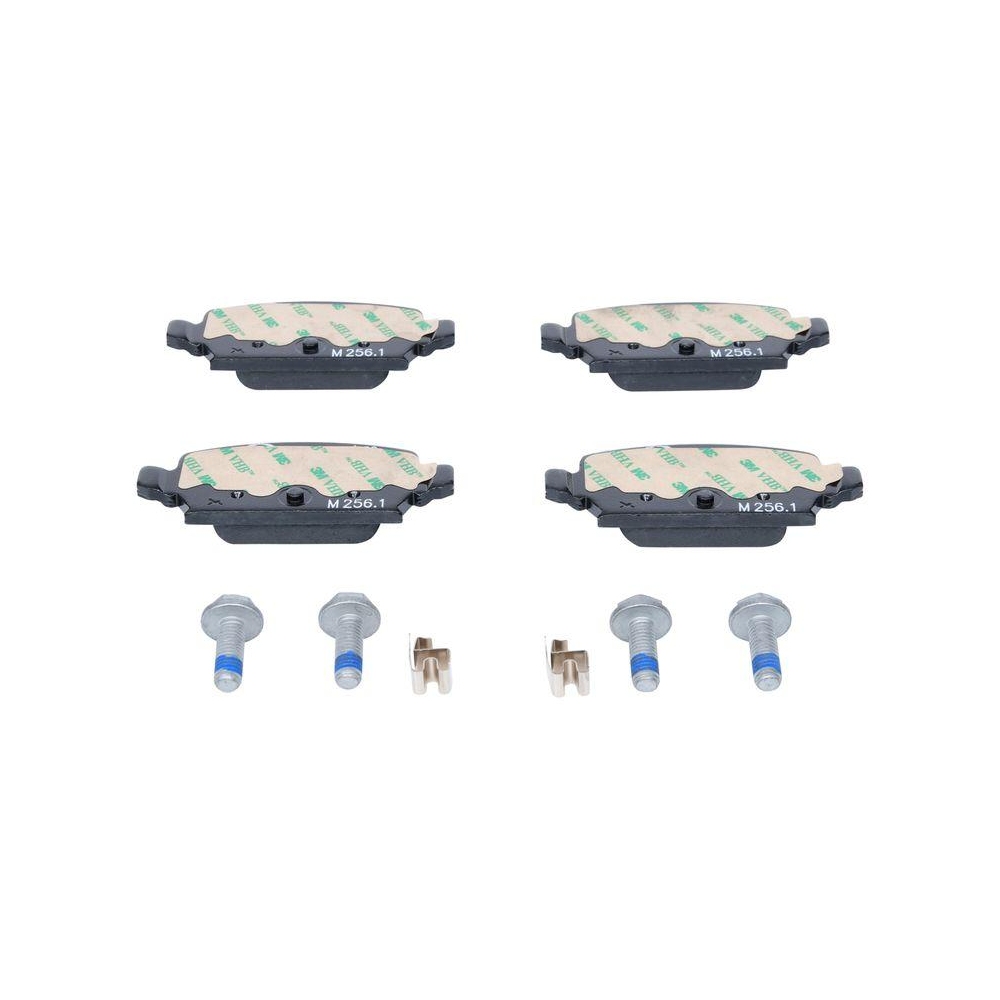 Bremsbelagsatz, Scheibenbremse ATE 13.0460-2858.2 f&uuml;r OPEL VAUXHALL, Hinterachse