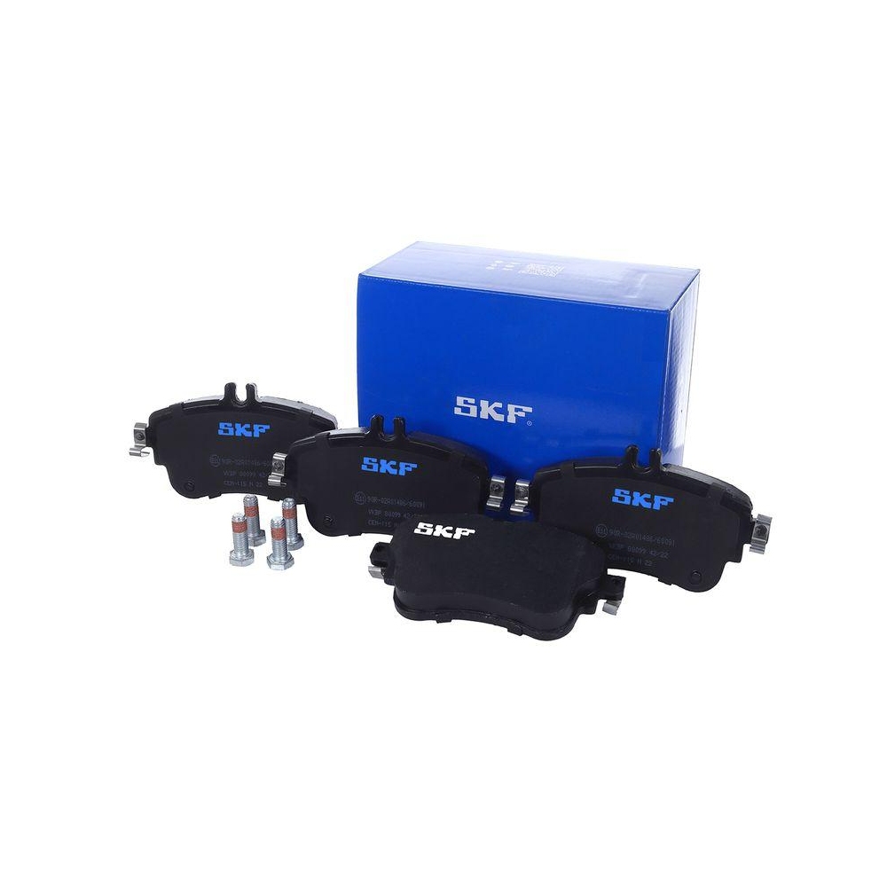 Bremsbelagsatz, Scheibenbremse SKF VKBP 80099 f&uuml;r MERCEDES-BENZ, Vorderachse