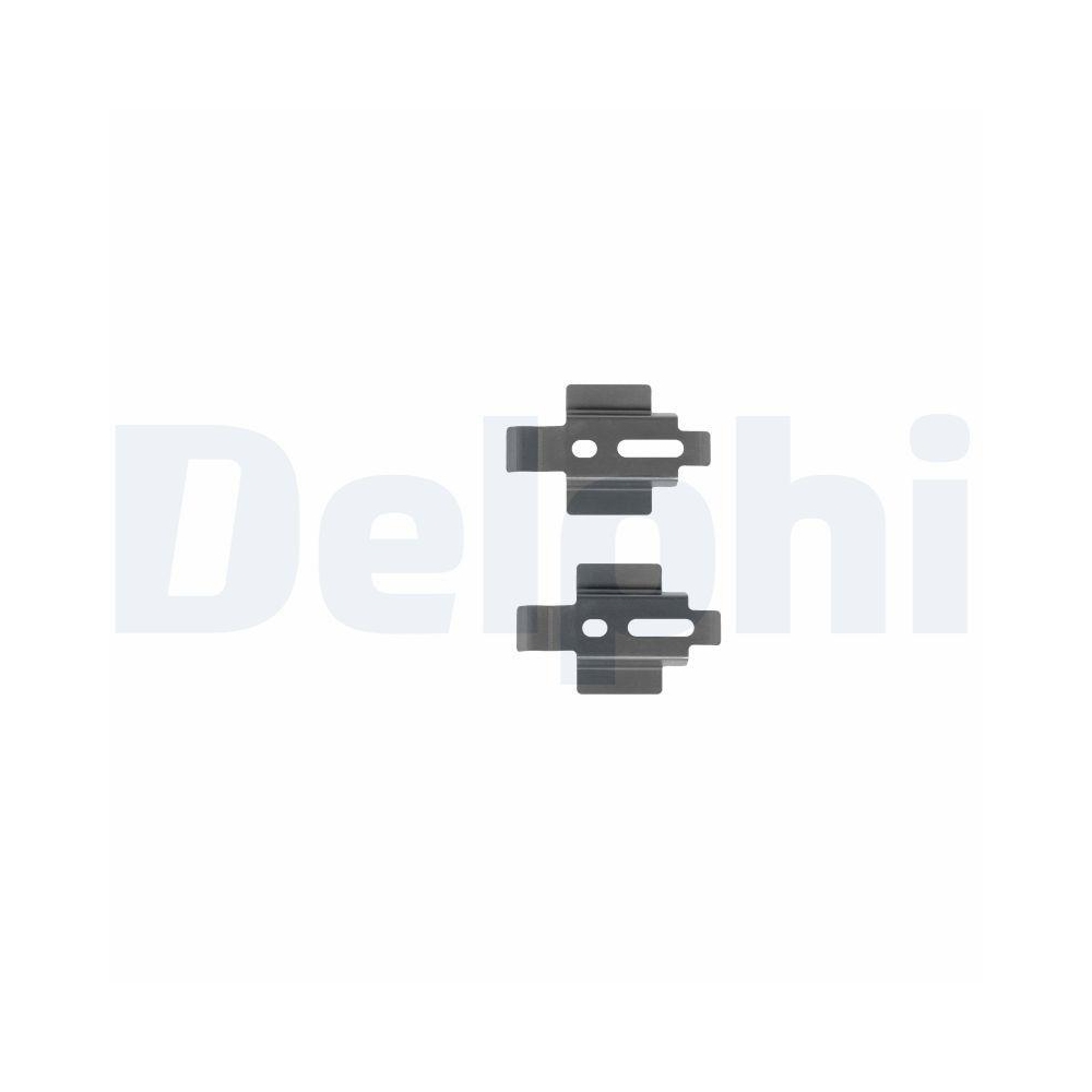 DELPHI LX0221 Zubeh&ouml;rsatz, Scheibenbremsbelag f&uuml;r FORD, Hinterachse