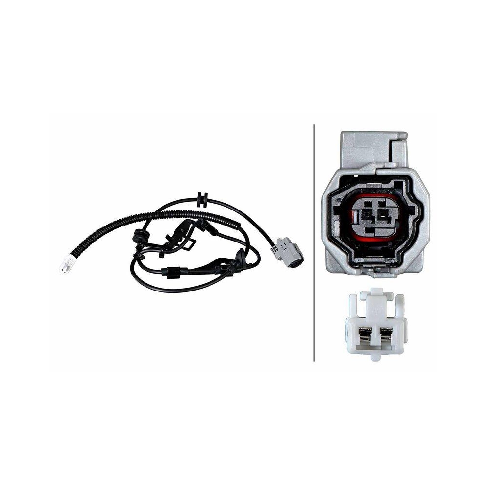 HELLA ABS-Verbindungskabel 6PU 358 219-311 f&uuml;r TOYOTA, Hinterachse rechts