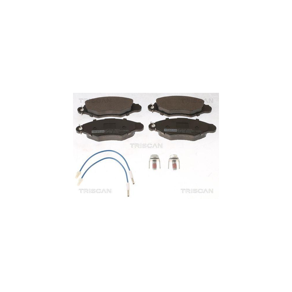 Bremsbelagsatz, Scheibenbremse TRISCAN 8110 25015 f&uuml;r CITRO&Euml;N NISSAN PEUGEOT