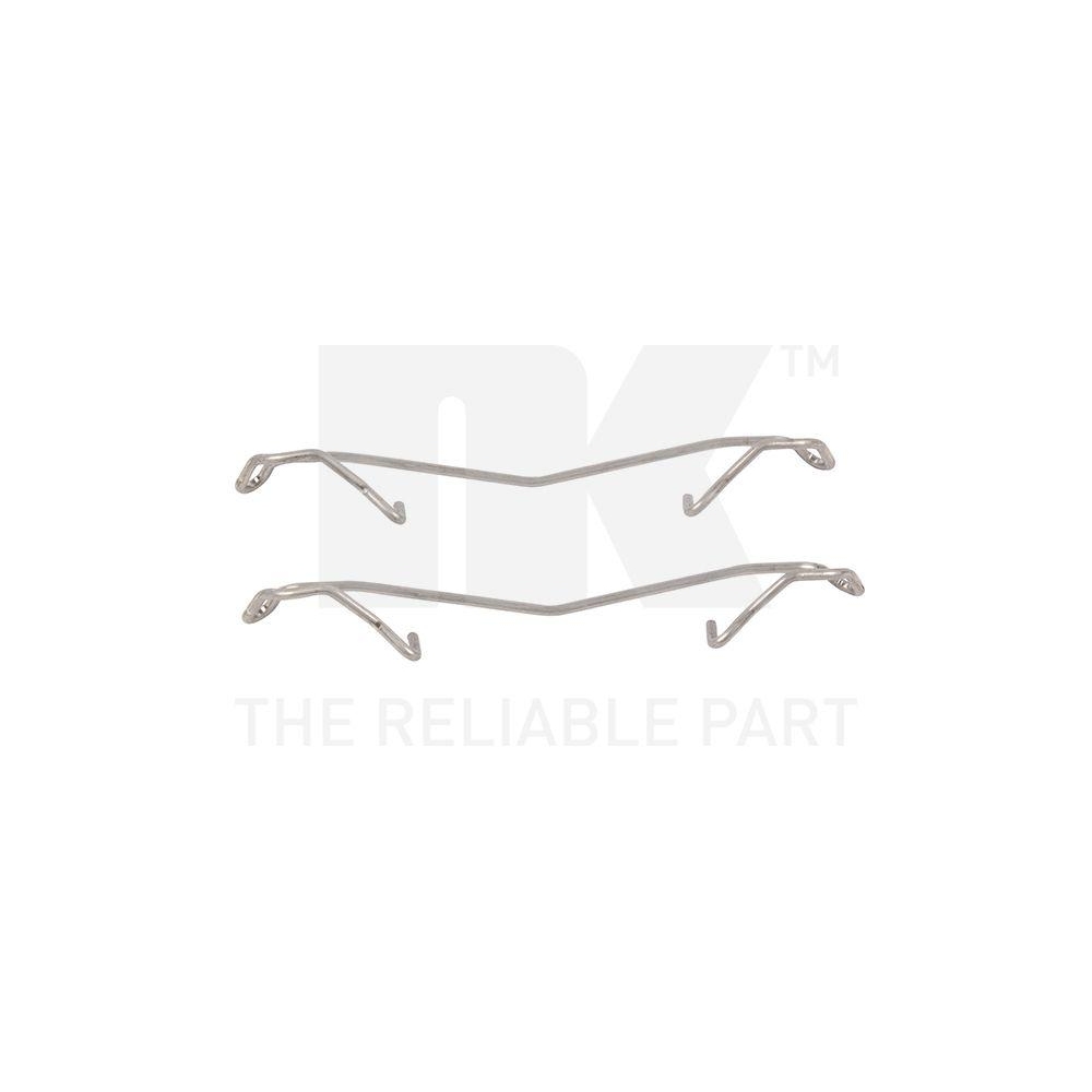 Zubehörsatz, Scheibenbremsbelag NK 7999056 für, Vorderachse