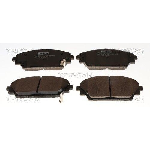 TRISCAN 8110 50064 Bremsbelagsatz, Scheibenbremse f&uuml;r MAZDA, Vorderachse