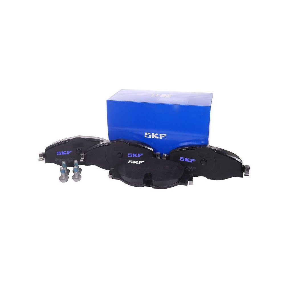 Bremsbelagsatz, Scheibenbremse SKF VKBP 80104 für AUDI SKODA VW, Vorderachse