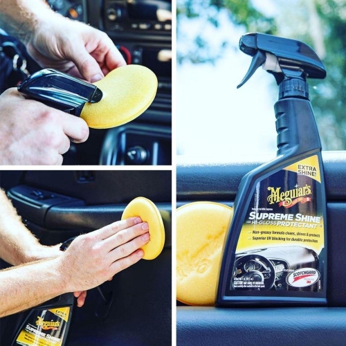 Meguiars G4016EU Supreme Shine Hi-Gloss Protectant Cockpitpflege 473 ml
