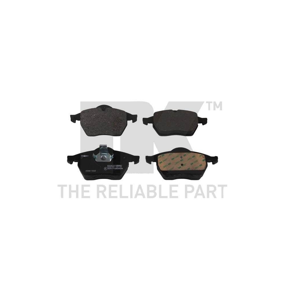 Bremsbelagsatz, Scheibenbremse NK 223613 f&uuml;r OPEL SAAB VAUXHALL CHEVROLET