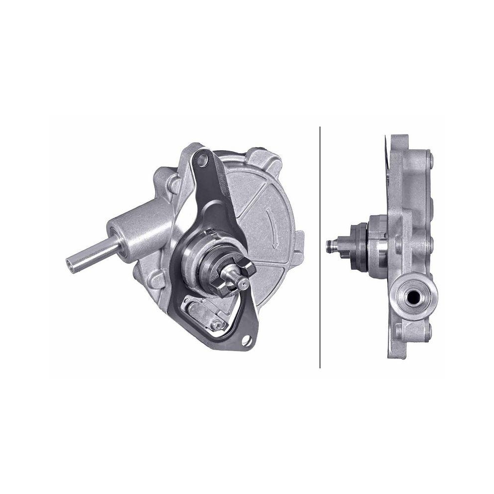 HELLA Unterdruckpumpe, Bremsanlage 8TM 358 400-301 f&uuml;r MERCEDES-BENZ