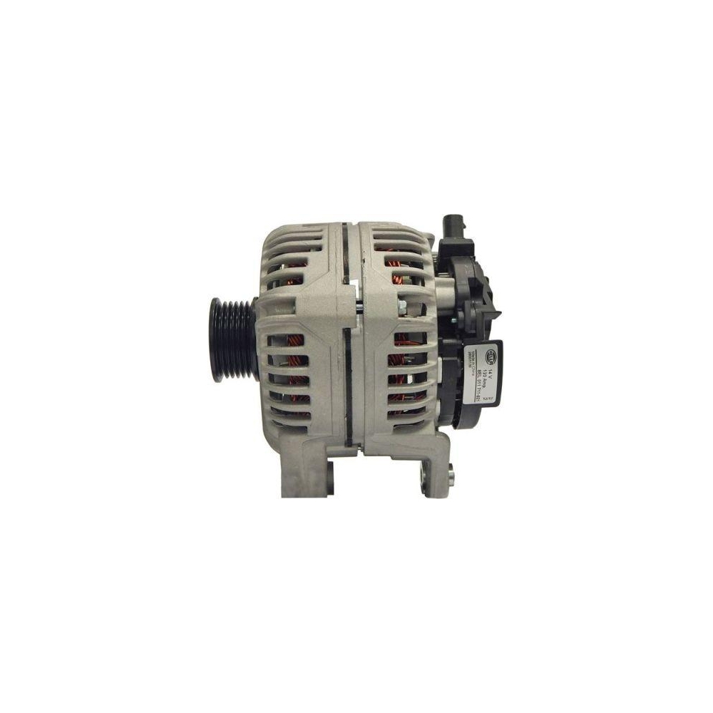 HELLA Generator 8EL 011 711-821 für OPEL VAUXHALL, für Fahrzeuge mit Klimaanlage
