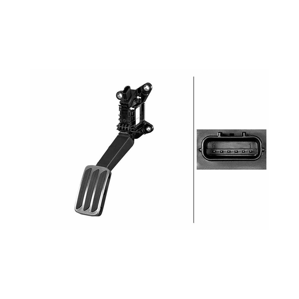 HELLA Sensor, Fahrpedalstellung 6PV 011 673-271 f&uuml;r HONDA ACURA