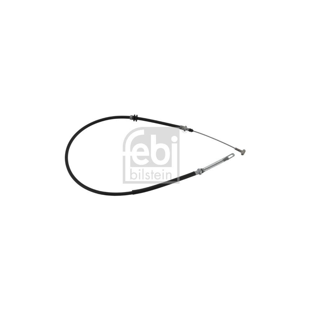 FEBI BILSTEIN Seilzug, Feststellbremse 49593 f&uuml;r IVECO, hinten links