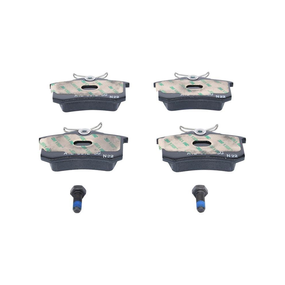 Bremsbelagsatz, Scheibenbremse ATE 13.0460-2864.2 f&uuml;r SEAT VAG, Hinterachse