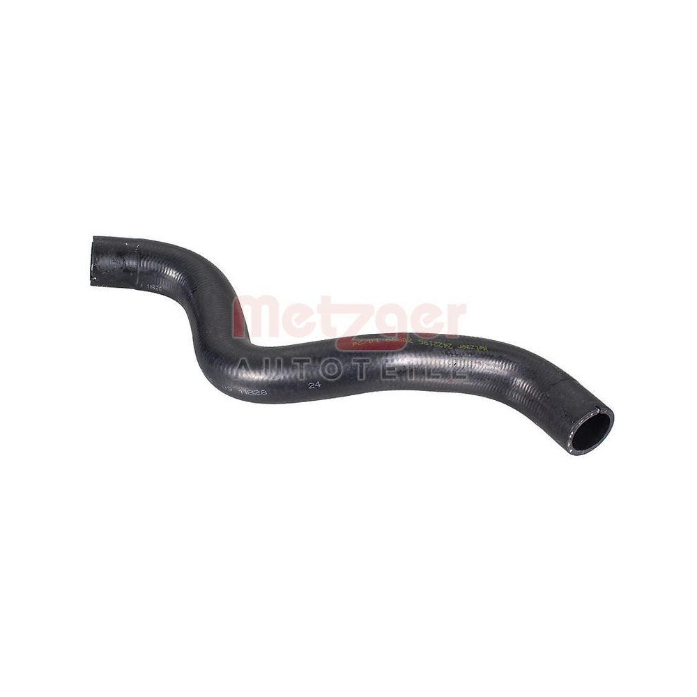Kühlerschlauch METZGER 2422196 für FIAT, links oben