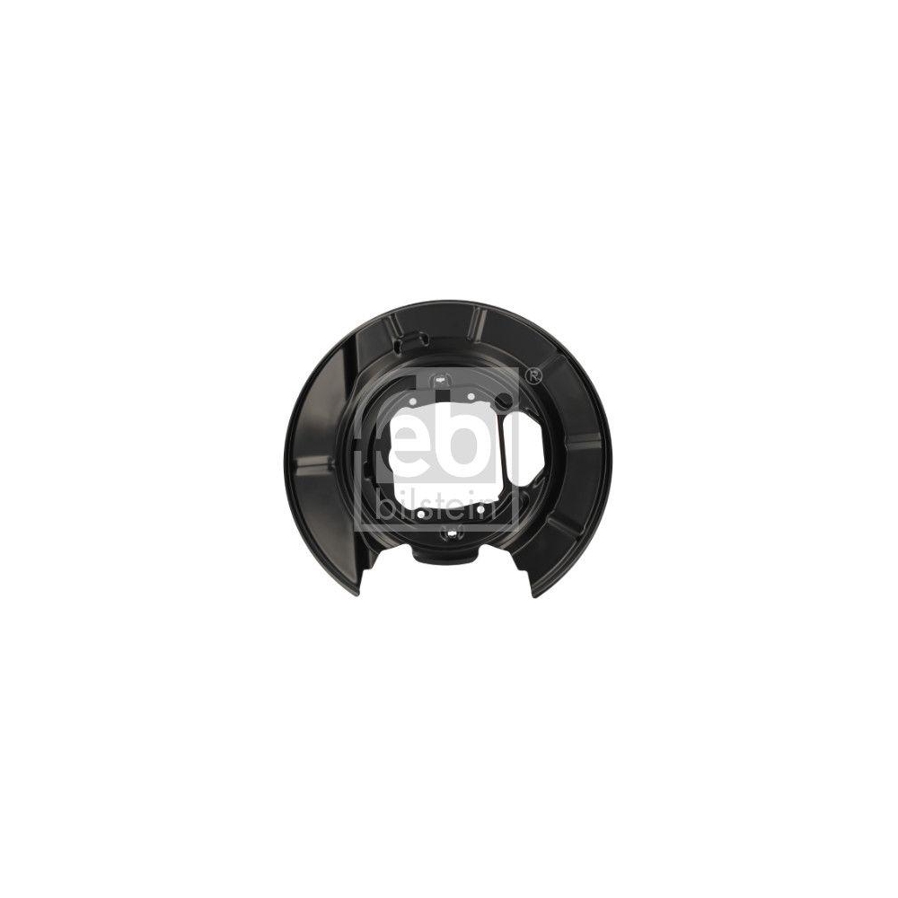 FEBI BILSTEIN Spritzblech, Bremsscheibe 197153 f&uuml;r BMW, Hinterachse rechts