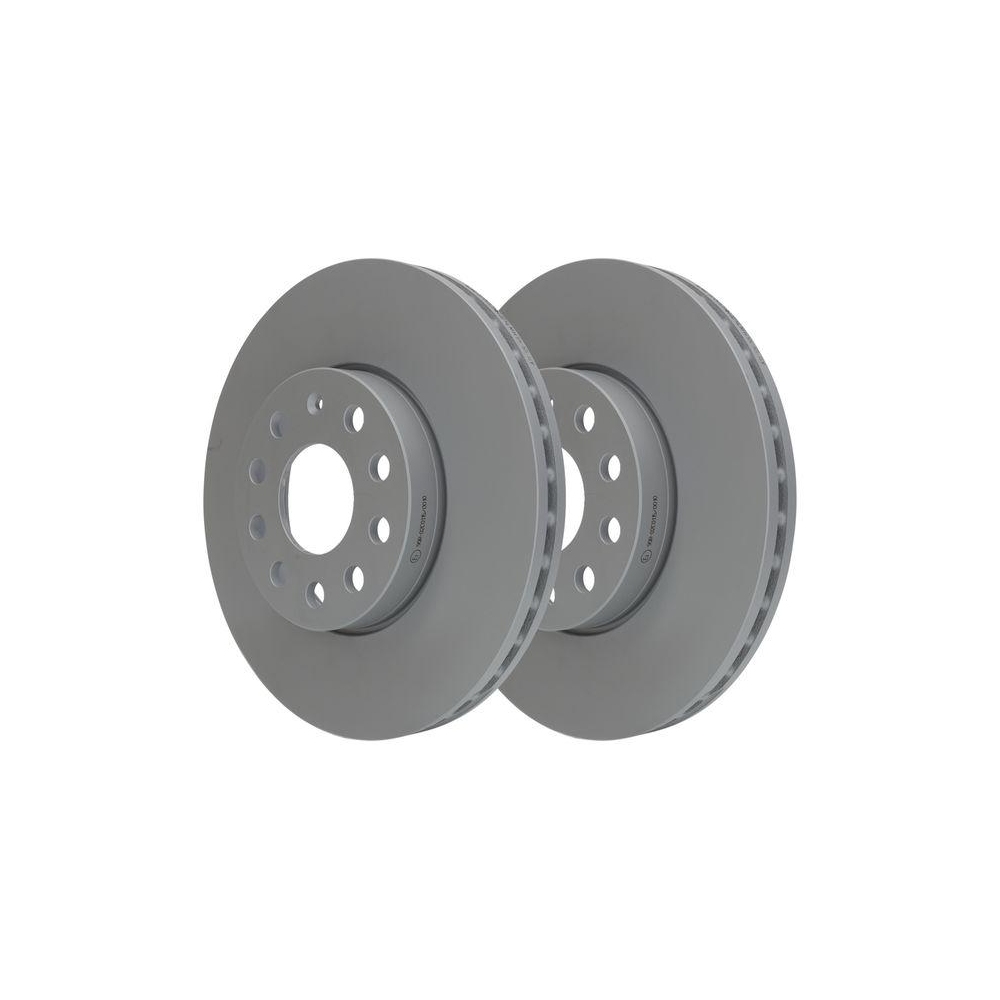 Bremsscheibe ATE 24.0125-0145.1 f&uuml;r FORD SEAT SKODA VAG, Vorderachse