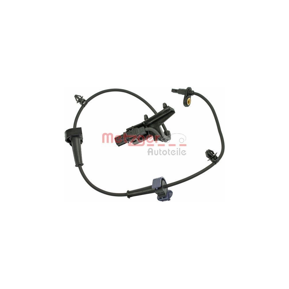 Sensor, Raddrehzahl METZGER 0900843 für HONDA IKA, Vorderachse rechts