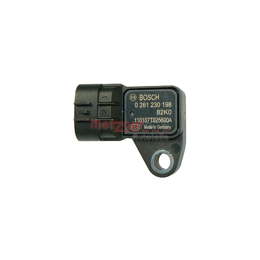 Sensor, Saugrohrdruck METZGER 0906141 ORIGINAL ERSATZTEIL f&uuml;r OPEL SUZUKI