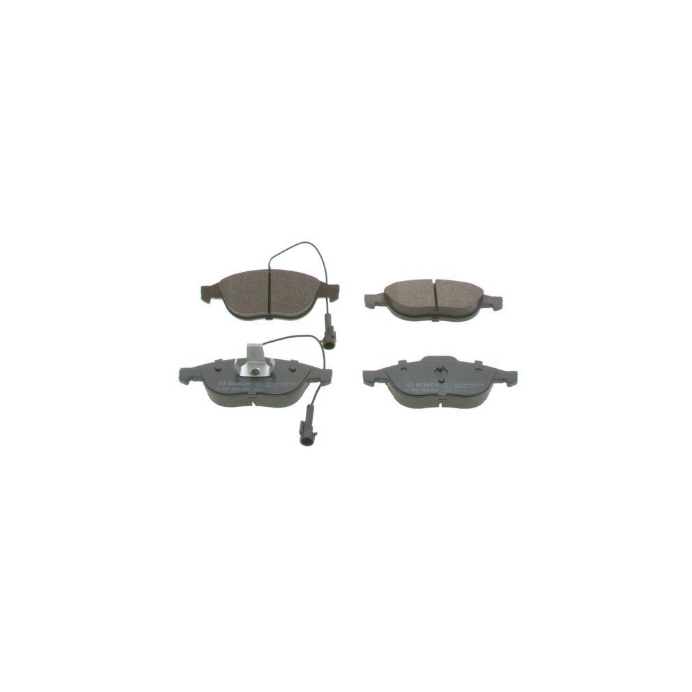 Bremsbelagsatz, Scheibenbremse BOSCH 0 986 424 507 f&uuml;r ALFA ROMEO FIAT LANCIA