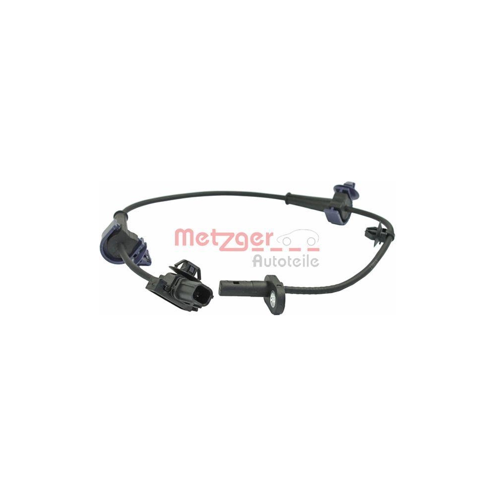 Sensor, Raddrehzahl METZGER 0900844 f&uuml;r HONDA, Hinterachse links