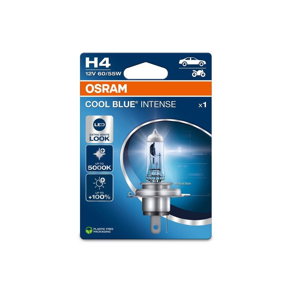 Glühlampe, Fernscheinwerfer ams-OSRAM 64193CBN-1BL COOL BLUE® INTENSE (Next Gen)