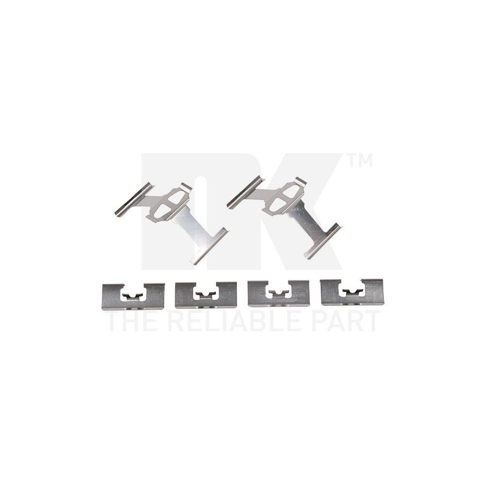 Zubeh&ouml;rsatz, Scheibenbremsbelag NK 7999092 f&uuml;r, Hinterachse