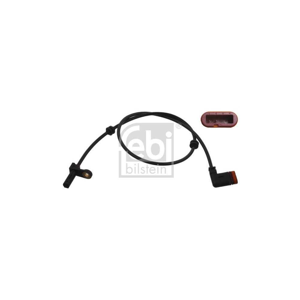 Sensor, Raddrehzahl FEBI BILSTEIN 39480 f&uuml;r MERCEDES-BENZ, Hinterachse links
