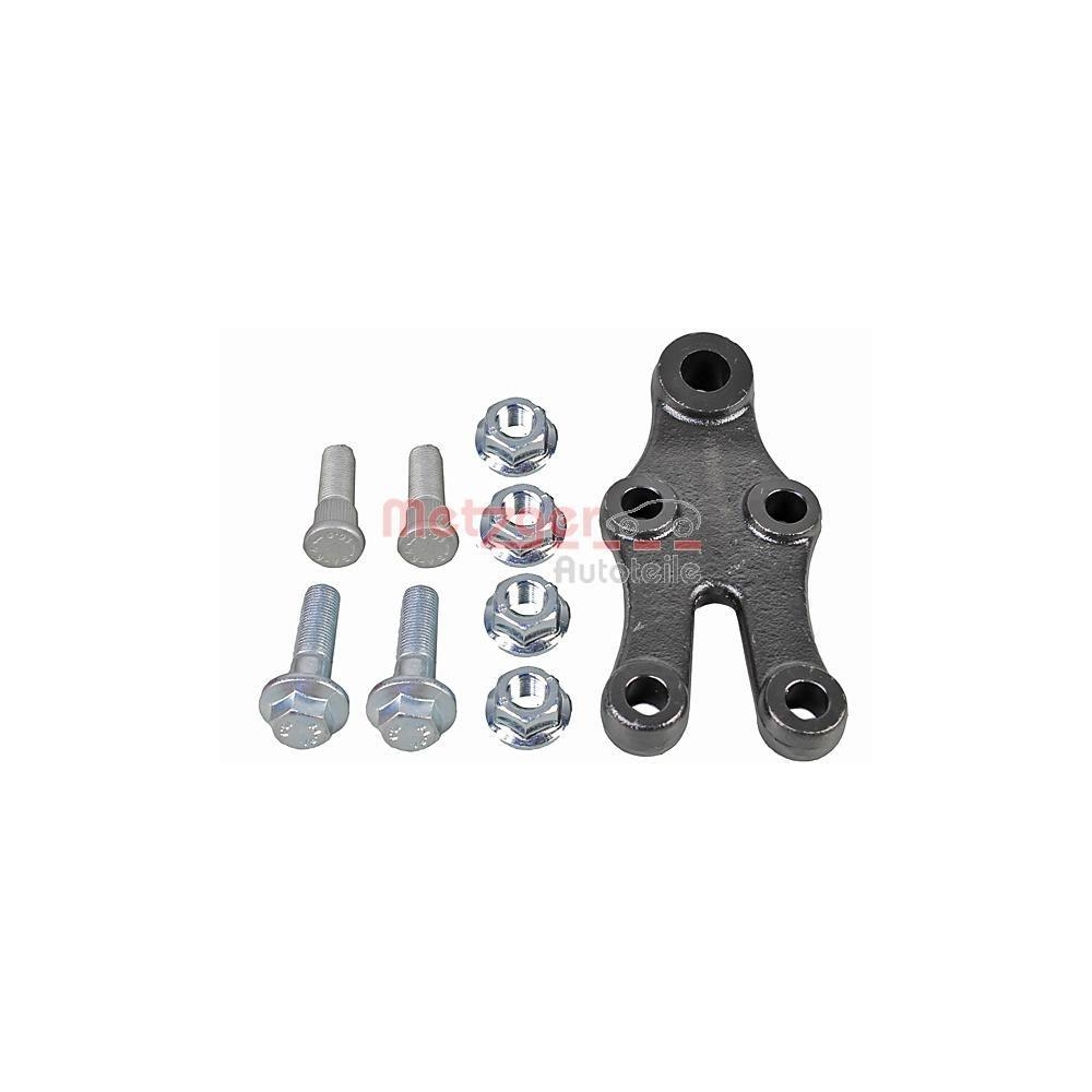 Trag-/F&uuml;hrungsgelenk METZGER 57031008 f&uuml;r HYUNDAI KIA, Vorderachse links