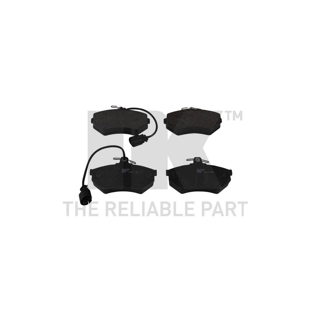 Bremsbelagsatz, Scheibenbremse NK 229984 f&uuml;r AUDI VW, Vorderachse