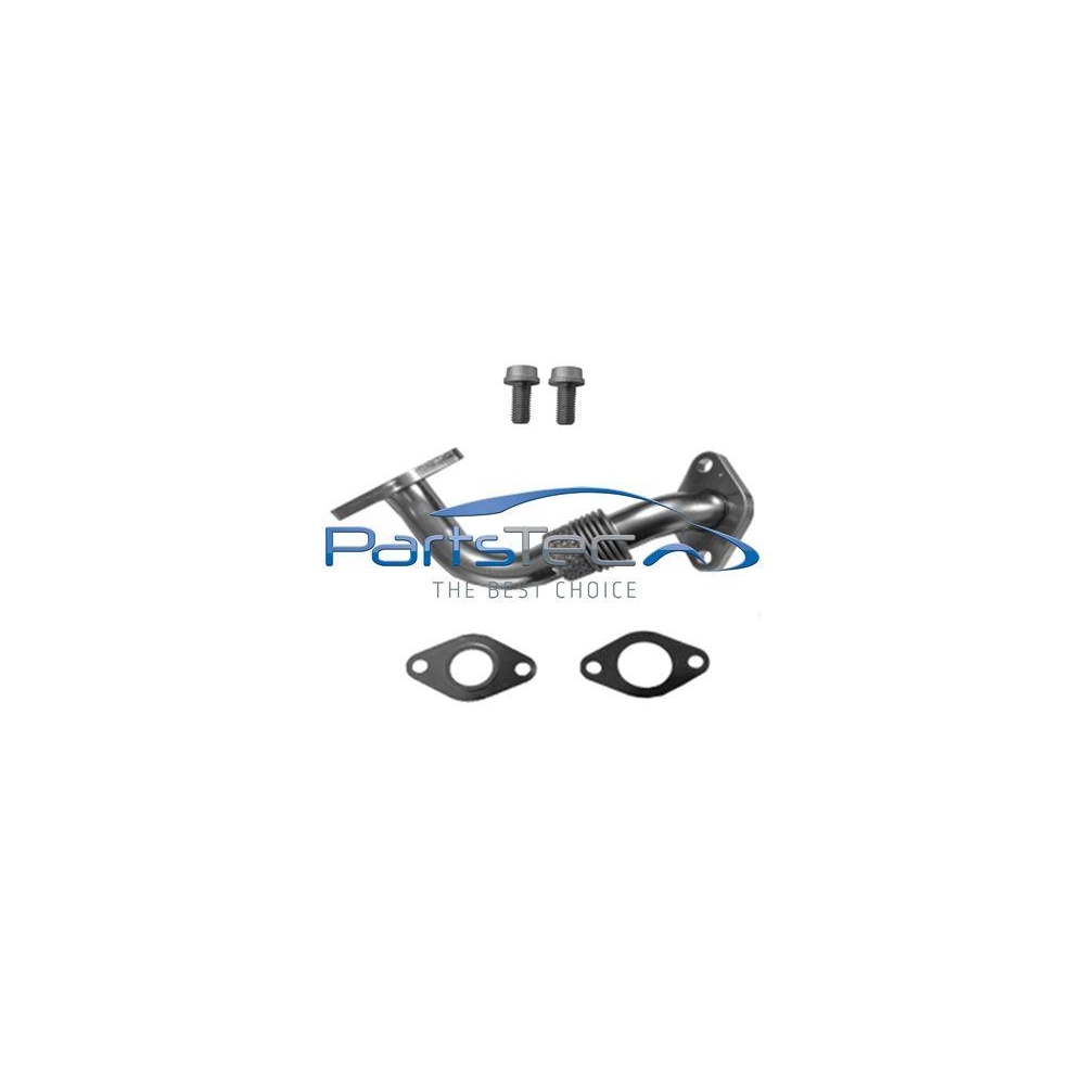 PartsTec PTA510-2007 Rohrleitung, AGR-Ventil REPARATURSATZ f&uuml;r AUDI SKODA VW