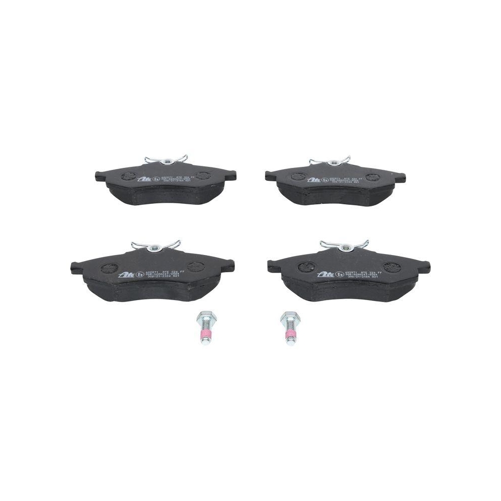 Bremsbelagsatz, Scheibenbremse ATE 13.0460-2871.2 f&uuml;r CITRO&Euml;N, Vorderachse